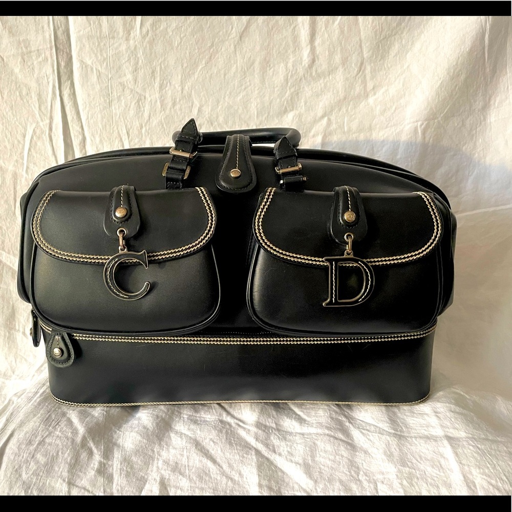 Christian Dior Detective Bag. Used /front handle needs repair.